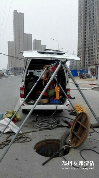郑州高新区市政道路井下施工作业