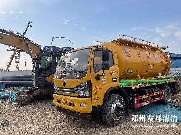 郑州北龙湖工地热力管道淤泥清理疏通雨污水管道